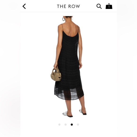 The Row Tanya Plisse Dress - Picture 2 of 9